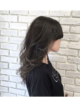 アジールヘア 池袋東口店(agir hair) 外国人風メルトグレージュダブルカラービタミンカラーくびれ池袋