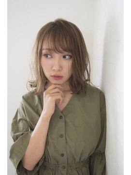 ハナブサ 田上店(HANABUSA) 小顔効果バツグン☆大人可愛い切りっぱなしボブ