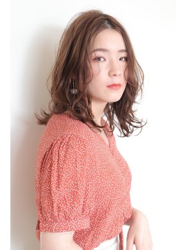 フレイムスヘアーアンドリラックス 西川口店 大人ゆるミディアム