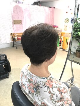 あかね美容室 田上店 襟足スッキリ!ショートボブ