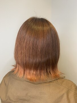 ルチナ 秦野(Lucina) 厚めバング　デザインカラー(秦野)