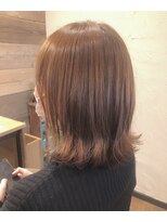 アナザーワールド(ANOTHER WORLD)&nbsp;大人くびれボブ＊外ハネボブ＊ミディアムボブ