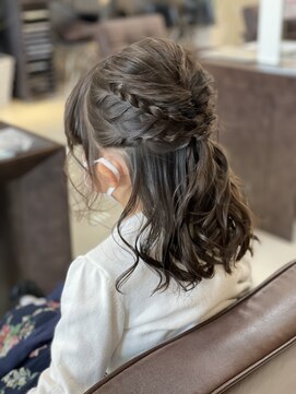 フォルテ 草薙店 お子様のヘアセットに