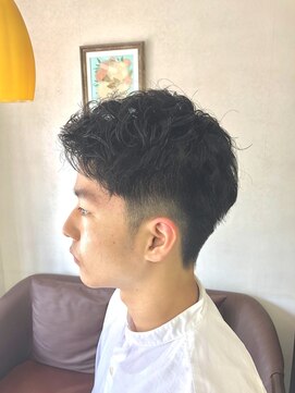 ナナマルヘアー(nanamaru hair) 【メンズ】爽やかアップバンク