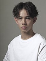 ジュネス(JUNES)&nbsp;センターパートアンニュイパーマ / かきあげヘア