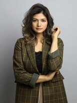 ヘアーカッティングガーデン ジャック モアザン 近鉄奈良店&nbsp;バレイヤージュ/かき上げミディアム[奈良/大和西大寺駅]