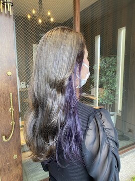 ブランシェ 小牧店(BRANCHE) インナーカラー ☆ロイヤルパープル☆