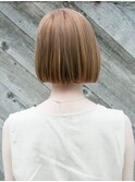 切りっぱなしボブ