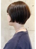 ナチュラルショートボブ  [ショート/パーマ/神戸/三宮/元町]