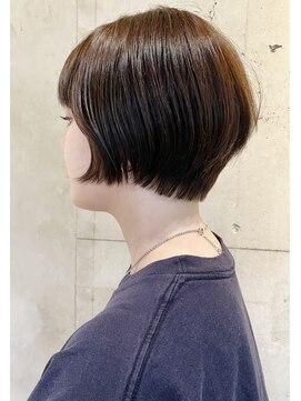 ビミュ(vimu) ナチュラルショートボブ  [ショート/パーマ/神戸/三宮/元町]