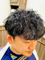 ミリオンバックス 上野(Million Bucks) 波巻き/ハイライト/マッシュパーマ/ウルフ[メンズ京成上野/上野]