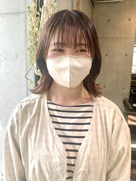 フェリア 池田(FERIA) くびれヘア/くびれミディアム/顔まわりカット