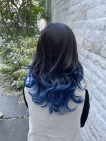 エーピーヘアー シエル クローネ(AP Hair Ciel Krone) Blue Gradation