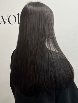 オリンテ バイ レシッド 表参道(orente by rcid) 韓国レイヤーカット☆艶髪　ダークグレージュ　髪質改善カラー