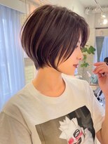 ロンド ロワール 門前仲町(Lond Loire)&nbsp;30代40代50代◎似合わせカット大人ガーリー、着物ダークアッシュ