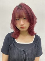 ゼスト 吉祥寺店(ZEST)&nbsp;レイヤーカット/レッドカラー/暖色カラー/吉祥寺/石川ひな