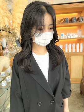 ユラギフロムユイマァル 水島店(YURAGI from YUIMARL) レイヤーカット×くびれ巻き