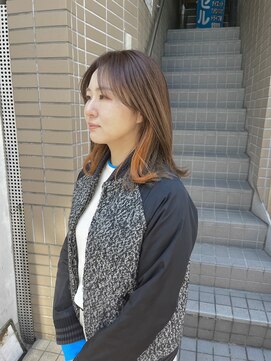 メール(mer) オレンジインナーブラウンアウター