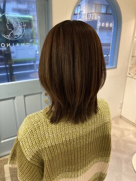 シェノン 赤羽店(CHAINON) 梅雨前の広がりを抑える髪質改善ストレートミディアム赤羽美容院