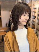 ウルフ風ヘア［中阪］