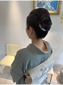 お着物ヘアアレンジ