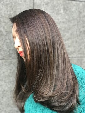 トリコ アヴェダ ららテラス北綾瀬(tricot AVEDA) レイヤー/ミディアム/ハイライト/ダブルカラー