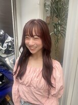 ヘアアンドメイク 心座(hair&make)&nbsp;艶髪ピンクブラウン！