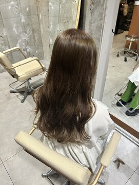 エッセ 大阪梅田茶屋町店(esse) 【梅田】ブリーチなしダブルカラーで透明感カラー