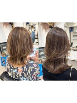 《大人女性の髪悩みを解決》経験豊富なスタイリストが白髪や髪のボリューム悩みを解決するスタイルを提案◎