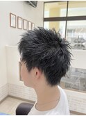 メンズスパイキーショート