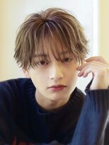 オーシャントーキョー サニー 原宿(OCEAN TOKYO Sunny)&nbsp;シースルーマッシュフェザーパーマニュアンスパーマ韓国マッシュ