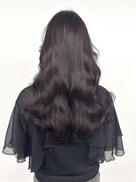 ノウハウ キョウト(KNOWHOW kyoto)&nbsp;ラベンダーブラウン/艶髪ロング/韓国風巻き髪ヘア