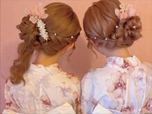 ヘアーセット モコロ(Hair Set MOCORO)の雰囲気（浴衣、花火大会ヘアセットも可愛いです）