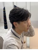【Zina】メンズ/韓国/センターパート/縮毛矯正/福岡/天神/大名