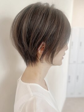 セイドット リー(Say. Ree) say.ショートボブひし形ショートオリーブヘーゼルグレージュ