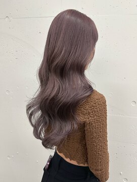 シーク 天神(SEEK) 松尾菫菜/ラベンダーカラー/ブリーチ/ハイトーン