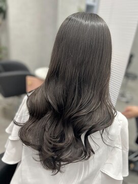 ジエクト カナウ(The Ect canow) コテ巻き風パーマ/無重力/チャコールグレー/オリーブグリーン