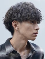 フィフス 神南(fifth)&nbsp;渋谷神南波巻きパーマッシュシャドウパーマ緩めセンターパート◆