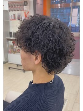 アッシュ 名駅(ASCH) 波巻きパーマ