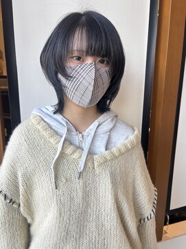 サラビューティーサイト 志免店(SARA Beauty Sight) 【あんstyle】ブラックウルフでCOOLに！