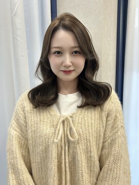 ソア 並木坂(Soa) ベージュ/韓国スタイル/レイヤーカット/並木坂/透明感カラー