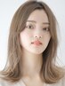 【赤み消し×透明感×外国人風】カット＋アディクシーカラー