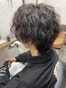 (男性人気No.1)カットパーマ＋4stepケアトリートメント付き￥11500