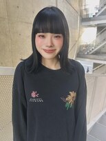 バイ ユア オウン フラワーズ コロン カバ 松本駅前(buy your own flowers : kava)&nbsp;髪質改善カラー透明感カラーアッシュグレージュ切りっぱなしボブ
