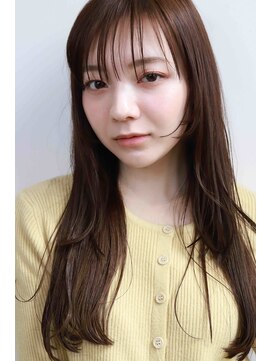 ヘアーゼロ 南新町(HAIR ZERO) シースルーレイヤーロング