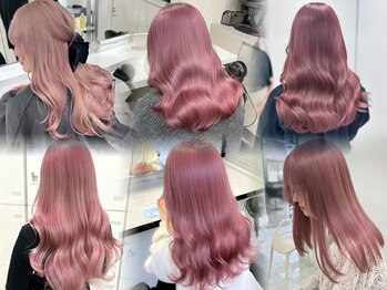 ジュース 原宿明治神宮前(JUICE)の写真/【学割U24】おトクにかわいく♪[原宿/原宿駅/ブリーチなしダブルカラー/顔周りカット/学割]