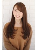 女子力高めのナチュラルロング　　　ウェルズ郡山店
