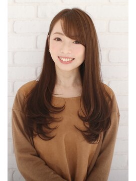 カットウェルズ ラブコオリヤマ 郡山店(Cut Well's Love Koriyama) 女子力高めのナチュラルロング　　　ウェルズ郡山店