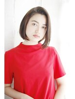 トランクイルグラフ(TRAN9UIL graph)&nbsp;20代30代40代　モードの顔した大人ボブ【草津】