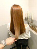 ミエル ヘア 新宿(miel hair) うる艶ミルクティーベージュ